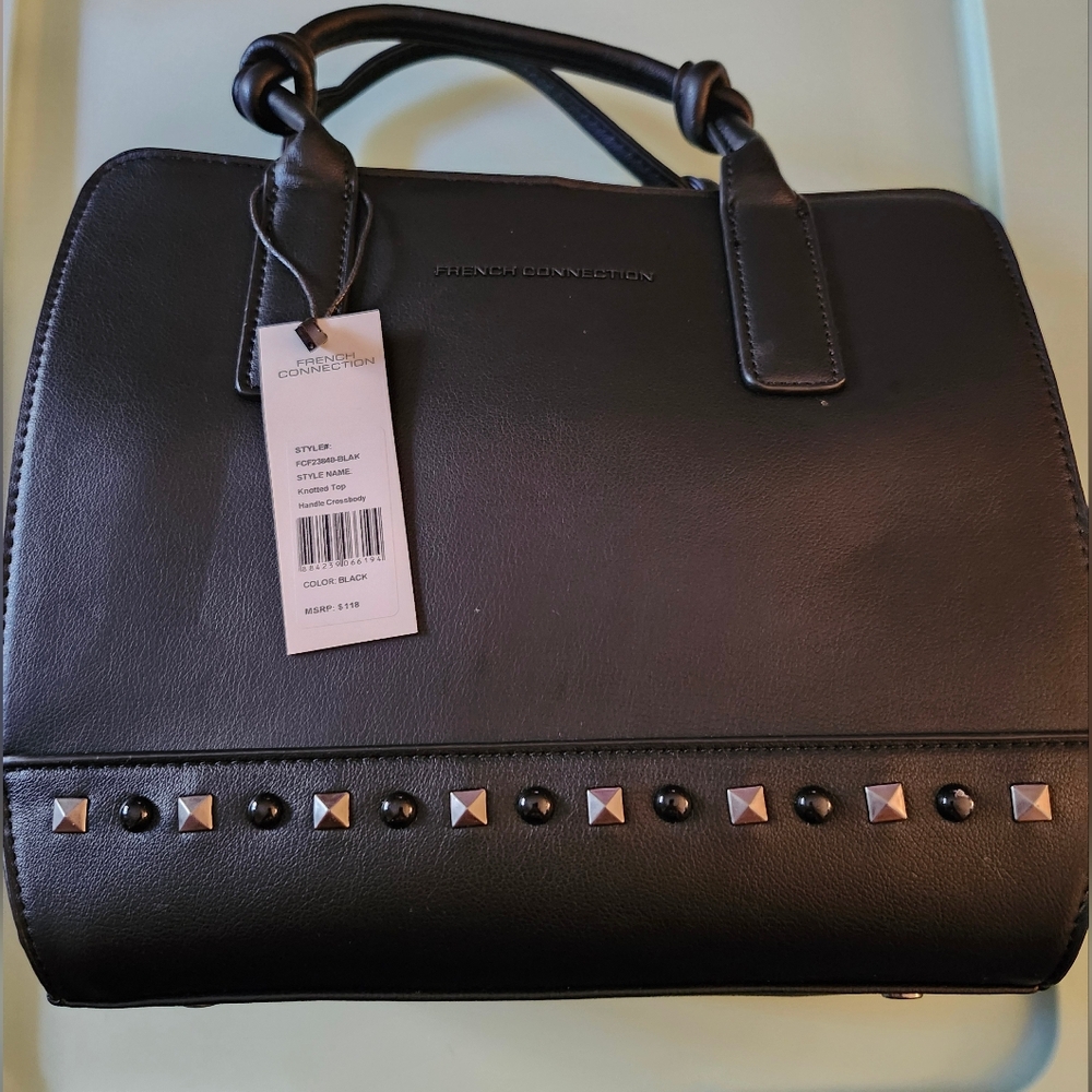 Nwt French Connection knotted top handle crossbody